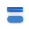 Mini Lixa de Unha Oval de Algodão Altamente Elástica, Lixa Pequena de Polimento e Modelagem Dupla Face, Acessível e Custo-Benefício para Presentear