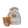 Mochila de Dibujos Animados Linda para Mujer, Mochila Ligera de Viaje para Niñas, Elegante Bolso Escolar Estudiante con Encaje