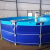 Fabricante fornece grandes suportes para tanques de peixes, suportes para piscinas e tanques de peixes de PVC dobráveis