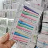 Lindo Macarrón de Puntos Aleación Pinza de Pico de Pato Color Caramelo Dopamina Clip para el Cabello de Niña Pasador Accesorio para el Cabello