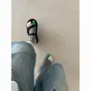 Meias Coloridas com Dedos Separados, Meias Color Block de Cano Médio com Dedos Separados, Design Fofo e Confortável Estilo Japonês com Suporte para o Calcanhar, Meias de Cano Médio Jovens para o Dia a Dia