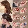 Acessórios de Início de Primavera Estilo Coreano Presilha de Cabelo, Presilha Lateral Doce Dopamina, Presilha para Franja da Testa, Pente de Cabelo Requintado de Alta Qualidade