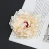 Nuevas Cabezas de Flores Artificiales de Peonía Decoración de Flores de Seda DIY Accesorios para el Cabello Hechos a Mano Pasadores Flores Artificiales Retro Europeas Fabricante Venta al por Mayor