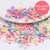 Granulados de Azúcar en Lata, Flores Corazón, Pegamento Cremoso DIY, Funda para Teléfono Móvil, Paquete de Materiales Hechos a Mano, Accesorios de Arcilla Blanda de Resina