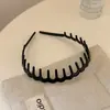 Diadema de Dientes Nueva, Moderna y Cómoda que no Daña el Cabello, Exquisita Diadema Antideslizante de Verano para Mujer, Sencillo Accesorio para el Cabello Estilo Coreano