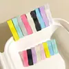 3.5-5cm Pinza de Pato Engrosada con Tela Semi-Envuelta Colorido Dopamina Pinza para el Cabello DIY Material Hecho a Mano Pinza Lateral Piezas de Accesorios para el Cabello