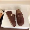 Zapatos de mujer sin cordones, con suela gruesa y forro de felpa, con plantillas ocultas para aumentar la altura, nuevo estilo invierno 2026, zapatos retro gruesos versátiles