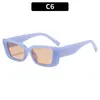 Gafas de Sol Versátiles de Estilo Callejero Europeas y Americanas para TikTok con Protección Solar Gafas de Sol de Colores Gelatinosos de Moda Gafas de Sol de Verano con Protección Solar