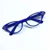 Nuevo Marco de Gafas Retro de Diamante Espejo Plano de Moda para Mujer Ojo de Gato Versión Coreana Celebridad de Internet Ins Estilo Callejero Marco de Gafas al por Mayor