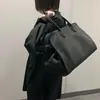 Bolso de Mano de Piel de Vaca de Alta Calidad 15 pulgadas Casual Gran Capacidad Bolso Tote Normcore Ropa de Trabajo Diario Bolso de Piel Genuina