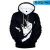 Amazon transfronterizo 2018 Primavera Otoño Invierno Nuevo Sudadera con capucha holgada casual para hombre con estampado digital 3D de mar