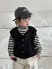 Roupas Infantis Estilo Outono/Inverno Espessado Bebê 2026 Novo Colete de Algodão Estilo Coreano Roupa Infantil Colete de Algodão para Meninos