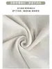 Pantalones de mochi color gris oscuro para mujer, nuevos pantalones casuales de cintura alta para primavera y otoño para figuras petite, con caída relajada y diseño de pierna ancha recta