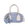 Nova bolsa de mão jeans feminina transfronteiriça, bolsa pequena vintage, bolsa de ombro versátil, bolsa transversal fashion, bolsa de axila estilosa