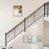 Enciclopédia de Acessórios para Corrimão de Escada de Ferro Forjado Grade de Escada de Ferro Forjado Cerca Corrimão de Villa Sótão Pátio Janela Saliente Duplex