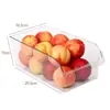 Caja de Almacenamiento para Refrigerador Tipo Cajón, Caja Organizadora, Caja Especial de Grado Alimenticio para Conservación para Congelar, Caja de Almacenamiento para Verduras y Huevos de Cocina