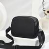 Bolsa de Tecido Oxford Moda 2025 Acolchoada Três Camadas Bolsa de Ombro para Mulheres Bolsa Transversal Casual Simples Bolsa para Celular Bolsa de Mãe