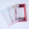 Portatarjetas PVC Persecución de Estrellas Tarjeta Pequeña Permiso de Trabajo Control de Acceso Tarjeta de Autobús Portatarjetas Tarjeta de Comedor Escolar Set de Almacenamiento de Fotos de Identificación Personalización