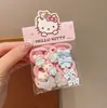 Lindo Kit de Gomas para el Cabello para Niños, Bandas para el Cabello de Bebé que No Dañan el Cabello, Cuerdas para el Cabello de Dibujos Animados para Niñas, Anillos para el Cabello del Tamaño de un Pulgar, Dulces Anillos de Toalla