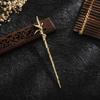 2024 Nuevo Pasador de Bambú Aleación Bambú Cabello Pasador de Cabello DIY Hecho a Mano Artístico Retro Niña Pasador de Cabello Adorno para el Cabello