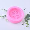 Dois gatos modelagem flip açúcar molde de silicone sabonete artesanal molde de silicone molde de decoração de bolo DIY