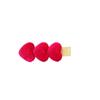 Otoño e Invierno Horquilla encantadora de terciopelo dorado para niños Clip para flequillo en forma de corazón de la Princesa Peach Clip completo para niña Clip de pico de pato Clip lateral