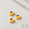 Acessórios de resina coloridos sólidos de frutas atacado pacote de material DIY feito à mão corda de cabelo acessórios de cabelo adesivos