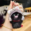 Serie de Peluches Suaves Originales Jinnew Llavero de Felpa con Gorro Rayado Colgante Lindo para Bolsa