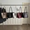 Bolsa de Hombro Cruzada de Gran Capacidad Relajada Elegante Nueva Moda Casual 2026 Textura Tejida para el Trabajo de Hombro Único Debajo del Brazo Bolso Tote