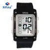 Xinjia Nuevo Reloj Digital Reloj para Estudiante Cuadrado Impermeable Reloj Deportivo Moda Simple Fabricantes Personalizado