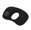 Almohada Inflable Automática Tipo Presión en Forma de U de PVC Flocado Seleccionada Cuidadosamente, Almohada Inflable Portátil para Viaje, Impresible