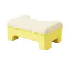 Reposapiés para inodoro para uso doméstico, reposapiés de almacenamiento para baño, reposapiés antideslizante para niños, ayuda para ponerse en cuclillas