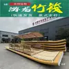 Fabricante OriginalBalsa de Bambú Bote Flotante de Bambú Barco de Crucero Turístico de Paseo Balsa de Bambú de Guilin Rafting Check-in Toma de Fotos Bambú de Celebridad de Internet