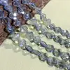 Venda Direta da Fábrica de Contas Soltas de Cristal Super Brilhantes de Trevo de Quatro Folhas Materiais para Miçangas de Pulseira e Colar DIY Feito à Mão Semi-Acabados