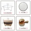 Set de Estufa para Preparar Té para Uso Doméstico en Interiores, Estufa Tradicional de Borde, Set Completo de Estufa de Arcilla para Barbacoa en el Patio