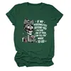 Si Mis Personalidades Amazon Ebay Sitio Independiente Camiseta de Manga Corta con Cuello Redondo de Moda y Única para Mujer