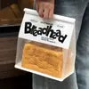 450g Bolsa de Pan Tostado con Ventana Empaque Bolsa para Pan de Molde Bolsa para Mochi Croissant Sello de Ocho Lados Bolsa Auto-Sellante para Alimentos Venta al por Mayor
