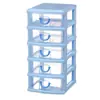 Caja de Almacenamiento para Escritorio de Oficina Plástico Multicapa Tipo Cajón Pequeño Archivo Cosméticos Caja de Almacenamiento Caja de Almacenamiento para Artículos Varios de Escritorio