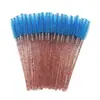 Herramientas de Belleza: Cepillo Rizador de Cejas en Espiral, Cepillo de Cristal, Cepillo para Pestañas, Cepillo Portátil Desechable de Colores