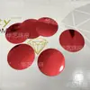 Centro Comercial de Materiales para Manualidades Hechas a Mano Bricolaje Decoración de Hotel Boda Lentejuelas Redondas de Doble Agujero Coloridas de 8cm Brillo