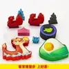 Piezas de Juego de Mesa de Madera, Dados, Piezas de Ajedrez con Forma Humana, Bloques de Construcción para Niños, Piezas de Madera, Banderines Voladores, Fabricante de Origen