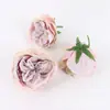 Cabezas de Flores de Rosa Simuladas, Flores Artificiales, Coronas de Flores Hechas a Mano para DIY, Materiales para Ramilletes, Arreglos Florales de Boda, Accesorios de Decoración de Pared
