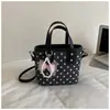Bolso tipo cubo retro minimalista, bolso casual de moda, nuevo modelo de verano 2026, bolso único para mujer con textura para llevar al hombro y cruzado