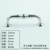 Venda Direta de Fábrica Francês Alto Padrão Luxo Leve Multicor Prata Galvanizado Móveis Gaveta Armário Porta Pequena Puxador Puxador de Guarda-Roupa
