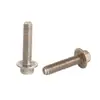Perno hexagonal exterior con brida de alta resistencia grado 8.8 cabeza hexagonal con arandela integrada clavo mecánico ISO4162 ventas directas de fábrica