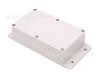 Fuente de alimentación de seguridad, carcasa de plástico, chasis de instrumento, caja de plástico impermeable F7-1, cubierta alta: 158*90*60 mm
