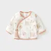Ropa interior cálida acolchada de medio respaldo para bebé recién nacido sin costuras Otoño e Invierno 40g Algodón Delgado Traje de Monje Top para Bebé