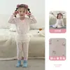 Nuevo Conjunto de Pijamas Térmicos Divididos de Algodón para Bebés Niños y Niñas Ropa de Casa Cálida Otoño e Invierno Clase A