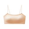 Sujetador antiexposición de primavera y verano con almohadilla para el pecho, top de tubo, push up, sujetador de espalda de belleza, ropa interior de una pieza con tiras sin costuras