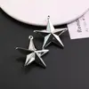 Colgante de Estrella Acrílica Tridimensional Personalizado de Gama Alta Colgante de Collar Hecho a Mano DIY Materiales y Accesorios para Joyería